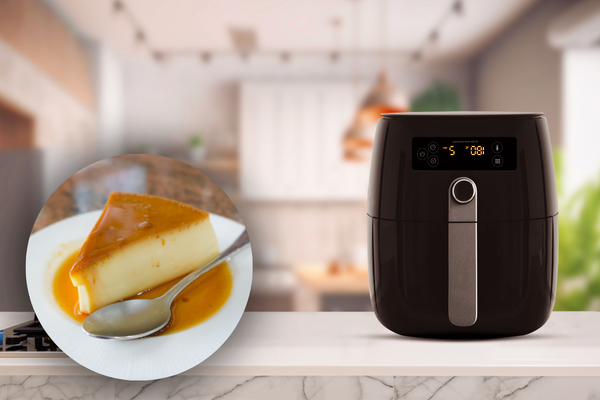 Receita de Pudim na Airfryer Rápido e Delicioso